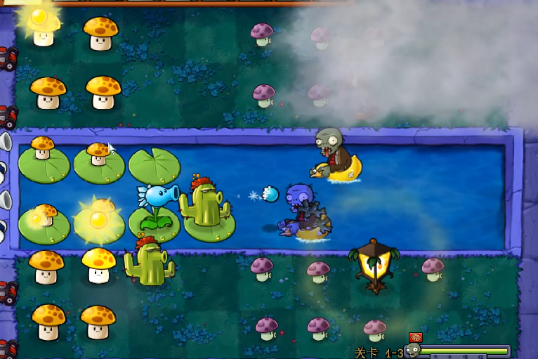 植物大战僵尸4-3怎么过
