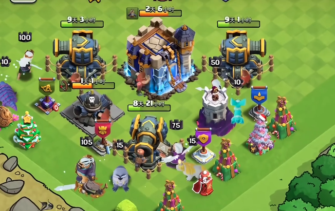 部落冲突荣誉点怎么用