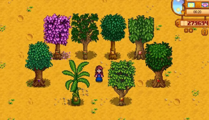 星露谷物语什么树苗好