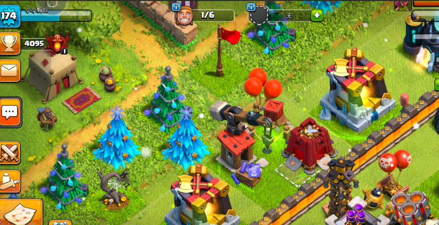 部落冲突城墙怎么搭配