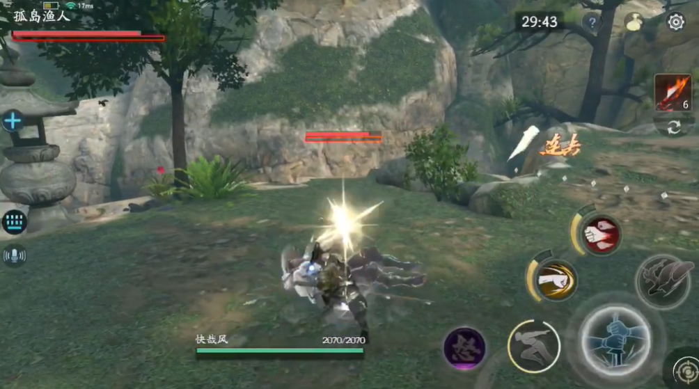 流星蝴蝶剑手游渔夫怎么打的