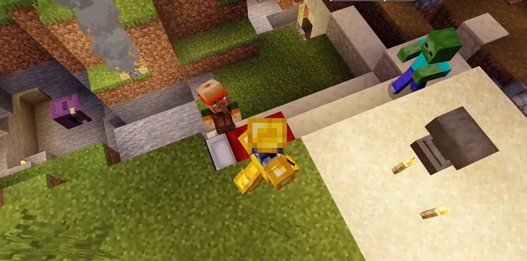 我的世界敲钟有什么用处