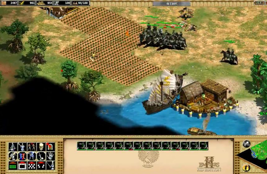 帝国时代2莽应龙第二关怎么玩