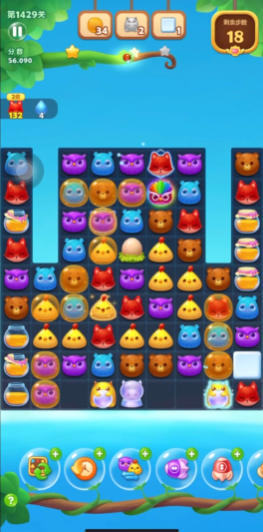 开心消消乐第1429关怎么过